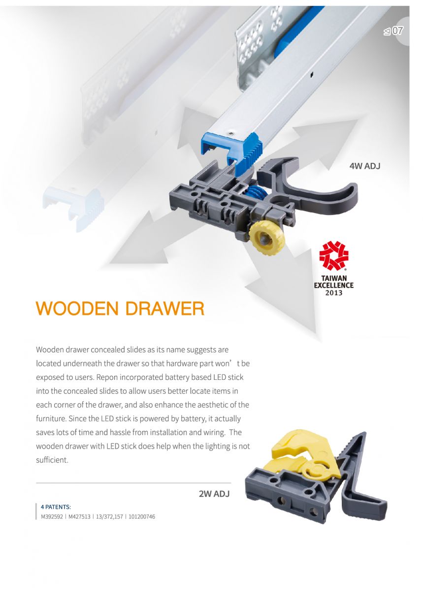 How about REPON's Wooden Drawer System? （株）南ジュンインターナショナル株式会社。 REPON